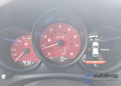 2018 Porsche Macan Gts from USA, damaged, VIN WP1AG2A56JLB65250